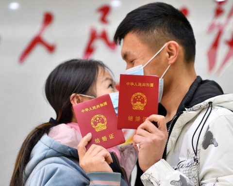 The marriage rate in China has dropped to its lowest level in 12 years, owing to increased male fertility.