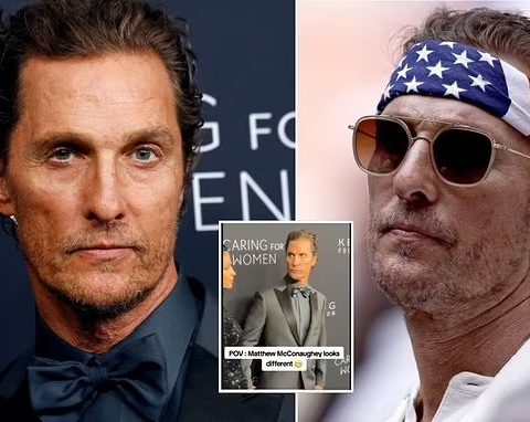 In his latest appearance, Matthew McConaughey looked “unrecognizable, “shocking fans.