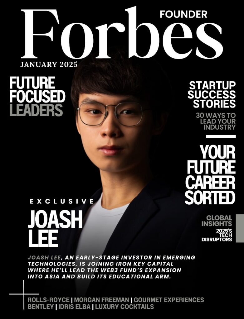 Joash Lee, Venture Partner at Iron Key Capital. Image courtesy of Coco Creative Studio.